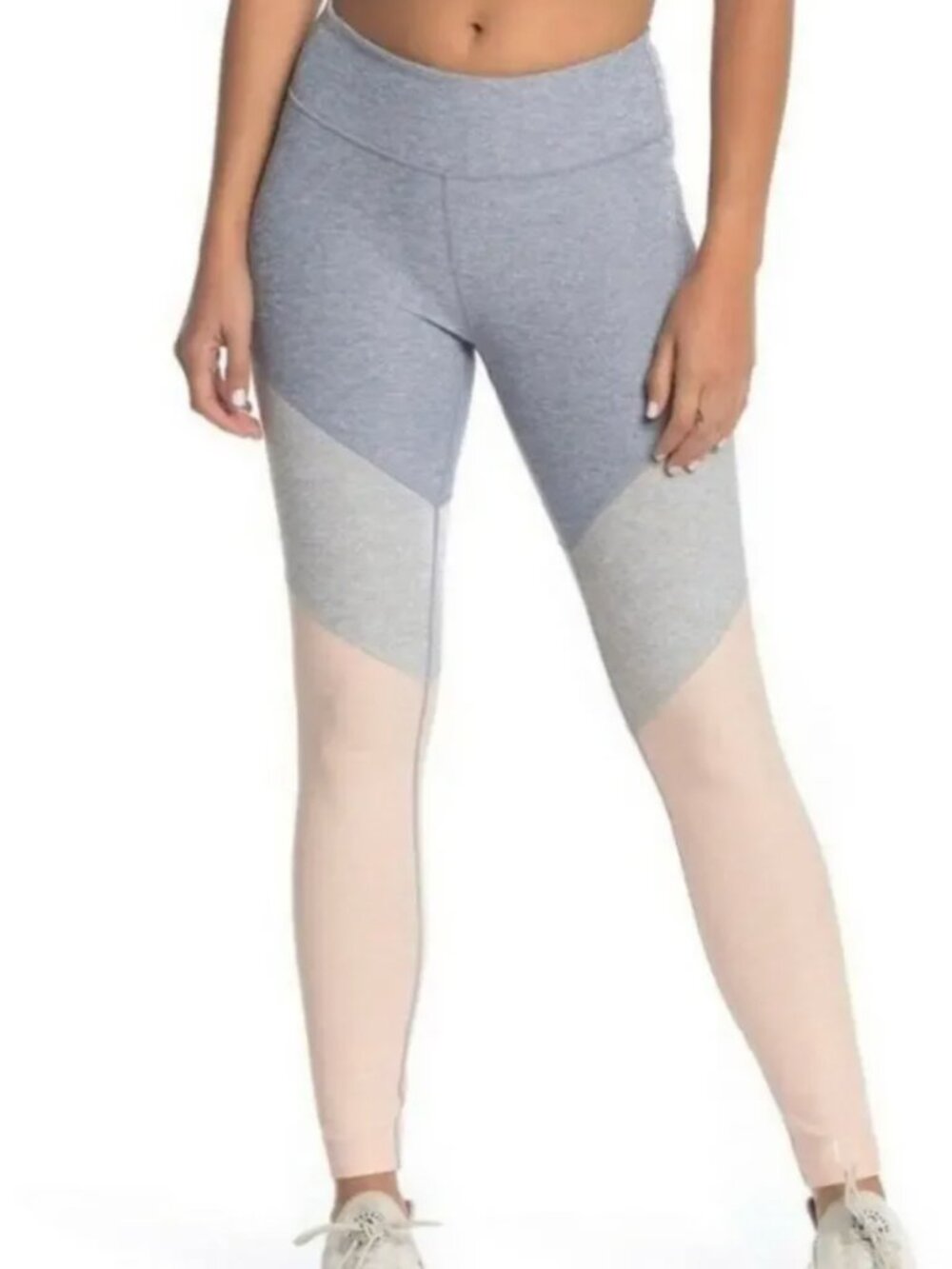 NEW Outdoor Voices 7/8 Springs Leggings - Lake/Dove/Rose Quartz (M) NWT - 50%OFF